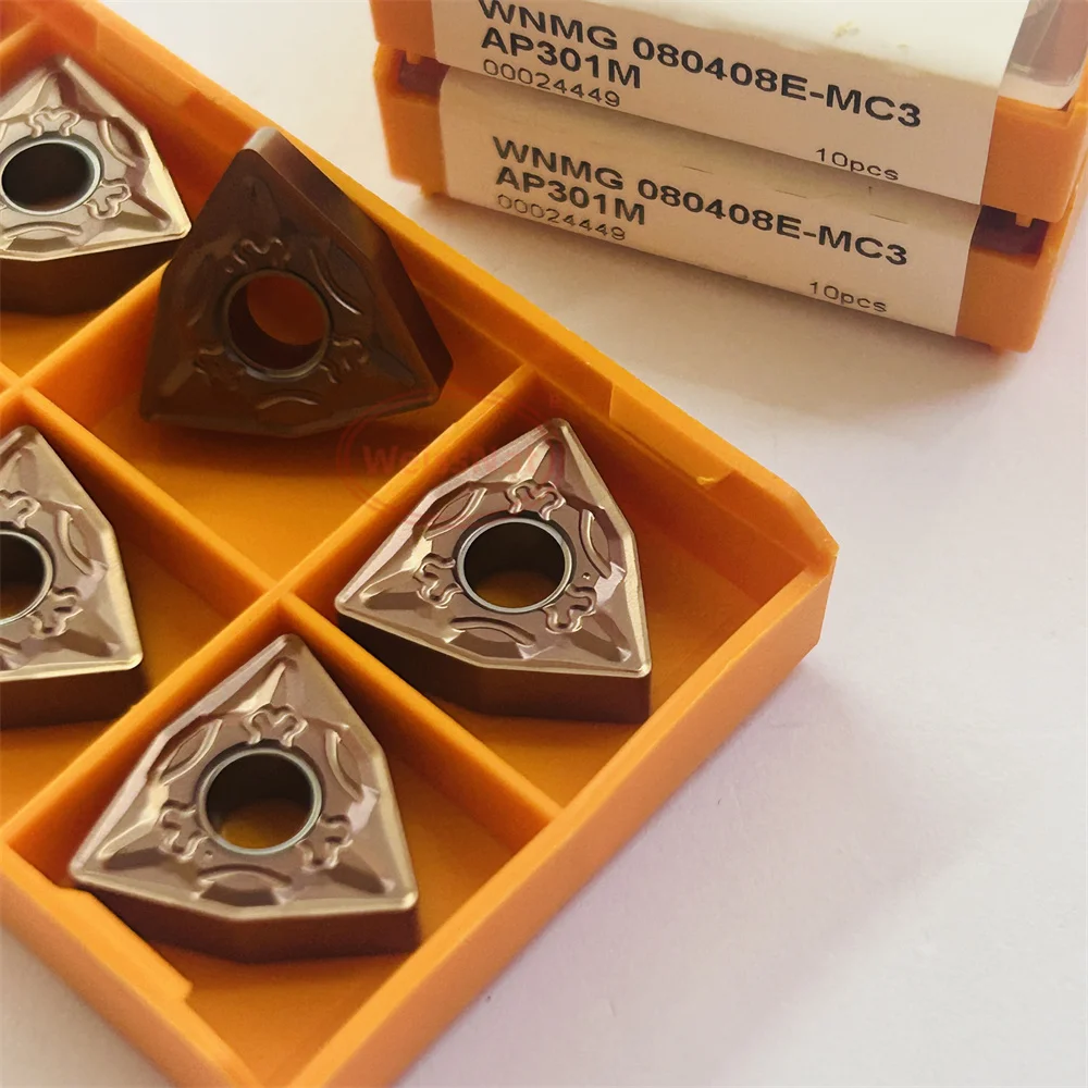 

WNMG080404E,WNMG080408E,WNMG080412E-MC3 UC4 SC3 AP200U AP100S AP202M AP301M Carbide Insert WNMG Inserts