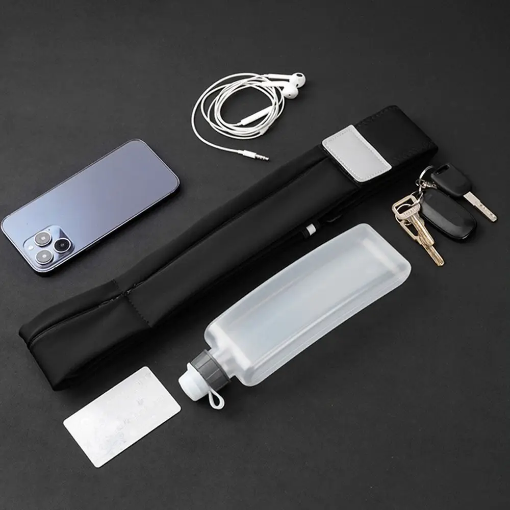 جديد سلس غير مرئية سليم حزام ركض مرونة المخفية حقيبة المياه تشغيل حزام خصر حقيبة مقاوم للماء حزام رياضي الحقيبة في الهواء الطلق