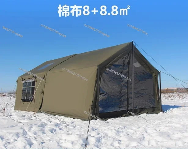 Hot Selling Design Green Air Tent Outdoor Camping Family Inflatable Tent