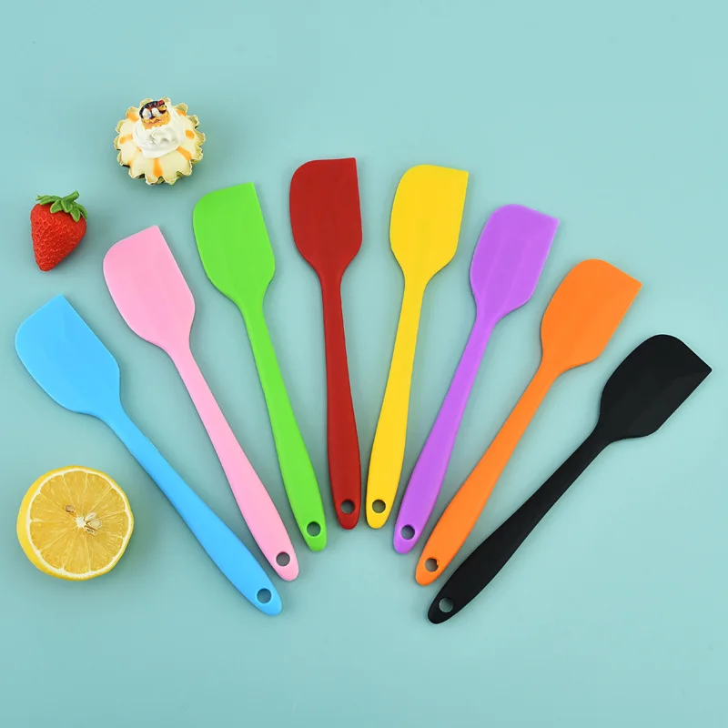 

Integrated Silicone Pastry Spatula Cream Cake Mixer Scraper Chocolate Flour Fondant Blenders Butter Spreader Kitchen Tools