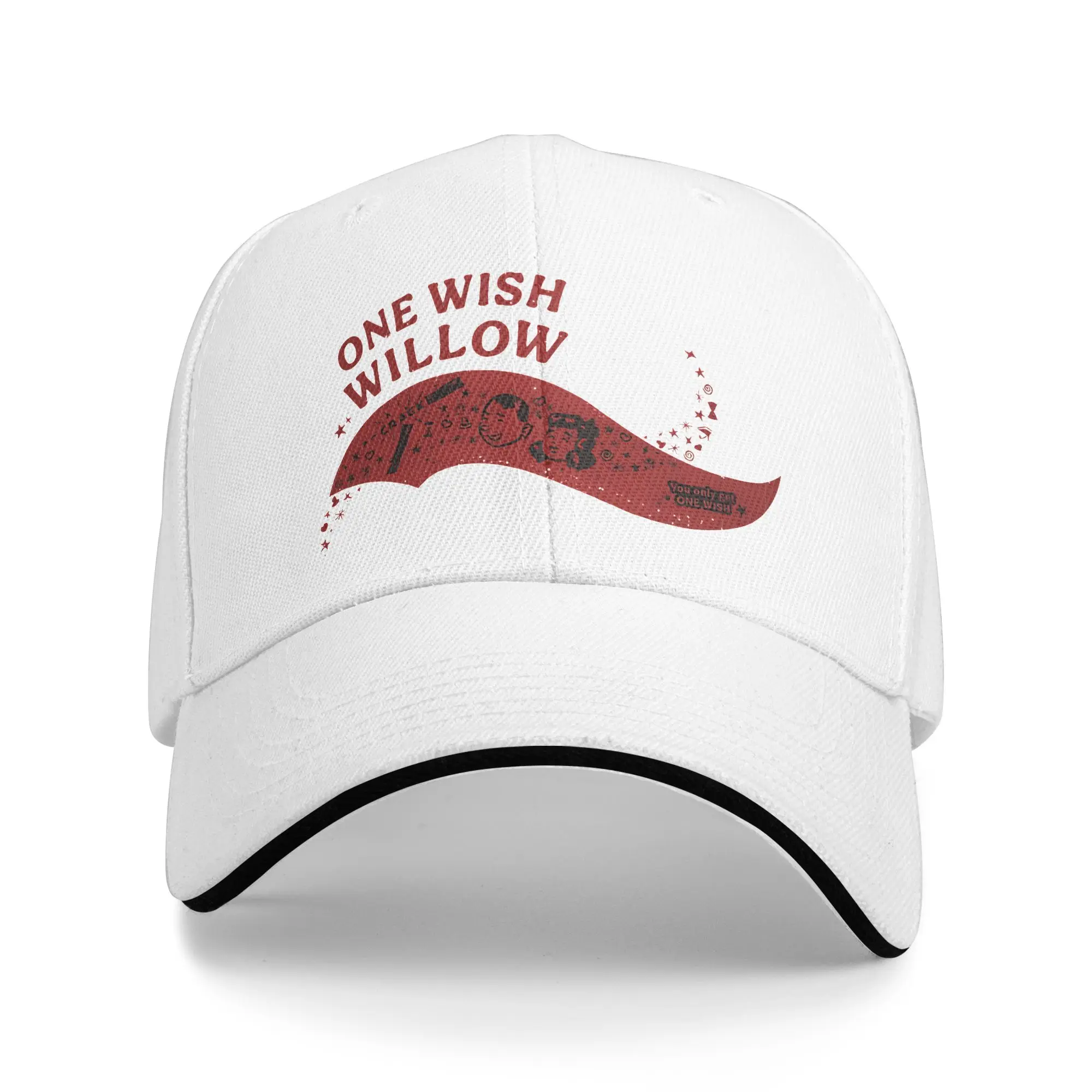Nouvelle casquette de baseball One Wish Willow - Obsession 2026, articles décontractés pour hommes et femmes, chapeaux de camionneur, couvre-chef ajustable