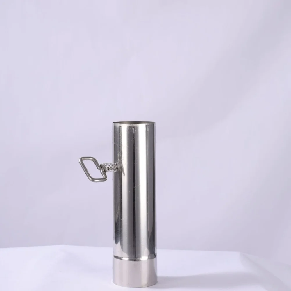 Protective Stove Tube Accessory Smoke Pipe BBQ Tent Protector Adjustable Smoke Pipe Protective Mesh Hole Stainless Steel