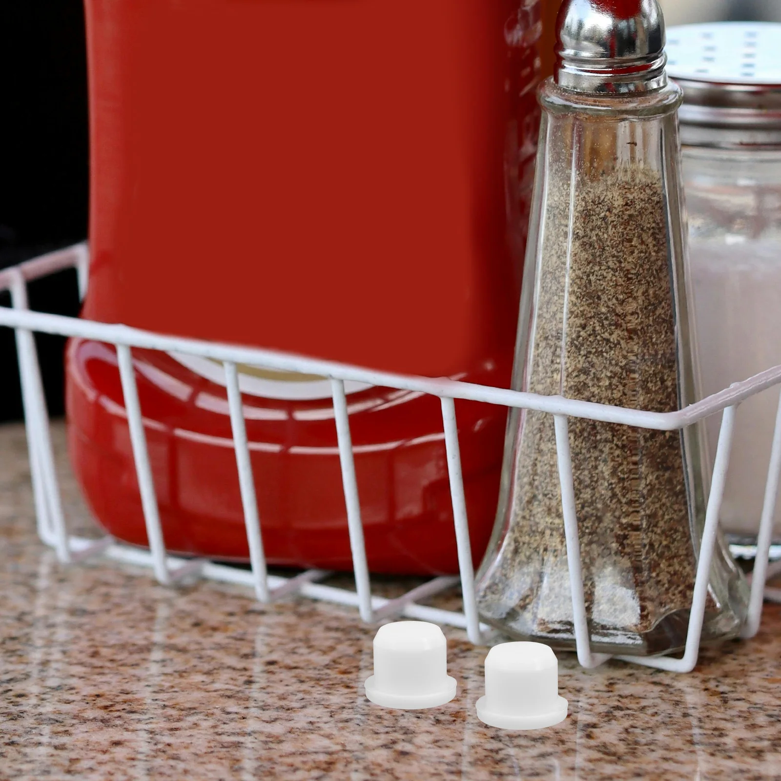 

10pcs 1/2 Inch Silicone Stopper Plugs Small Size Salt Pepper Stoppers Reusable for Bottle Vase Flower Pot Storage Solution