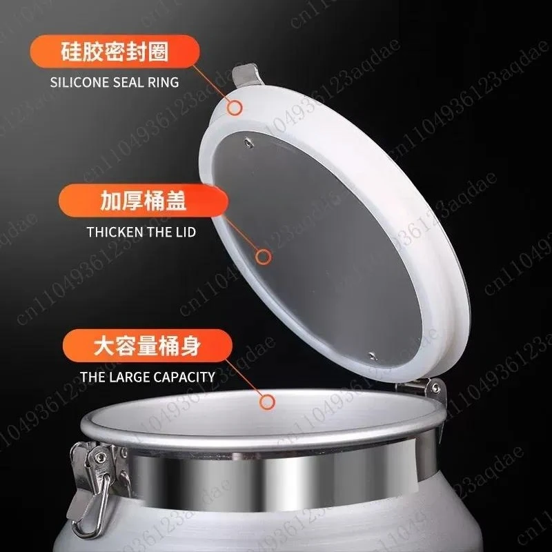 Large Capacity Pet Food Storage Bucket Cat Food Dog Food Storage Bucket Moisture-proof Sealed Blackout Storage Bucket