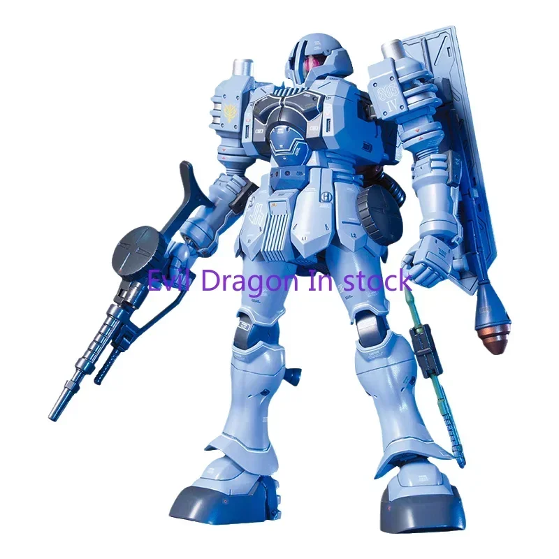 Bandai Original GUNDAM Anime Model HGUC Series 1/144 EMS-10 ZUDAH MSIGLOO Action Figure Assembly Model Toys Gifts for Children