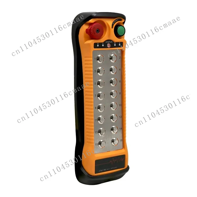 Q1600 16 Keys 433mhz Single Speed Industrial Wireless Crane Radio Remote Concrete Control