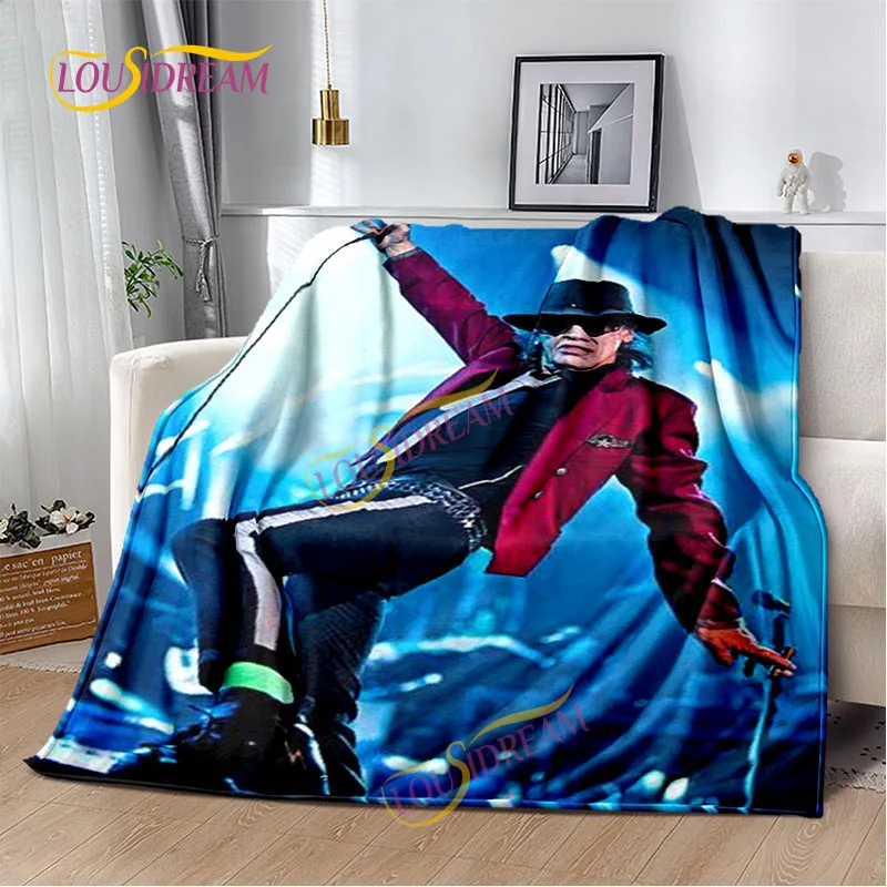 Udo Lindenberg Blanket Sofa bed blanket bedroom warm plush blanket German musician Air conditioning blanket lunch break blanket