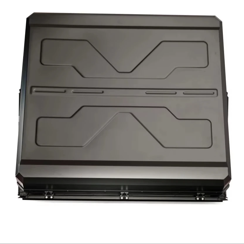 New Aluminum Camping Car Roof Tents High Capacity Hard Shell with Oxford Fabric Available for Wholesale