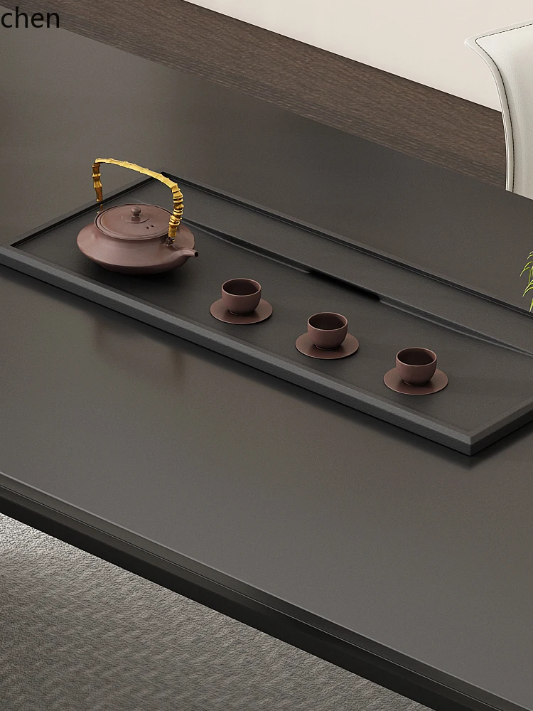 YFY Stone Plate Table-Chair Set Office Kung Fu Tea Table Kettle Integrated