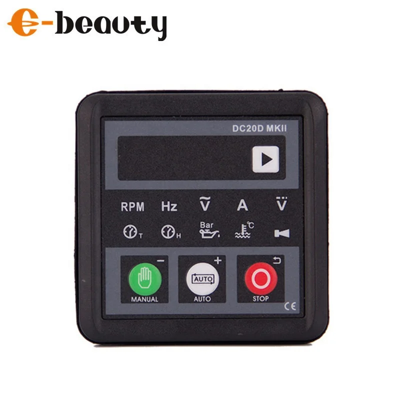 Genset Intelligent Control Unit Panel Mebay Starting Controller DC20D for Diesel Generator