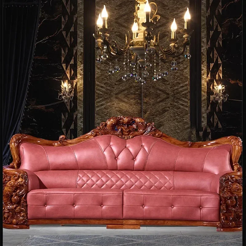 

Designer Luxury Living Room Sofas Minimalist Leather Recliner Floor Balcony Sofas Relaxing Garden Divano Lounge Suite Furniture