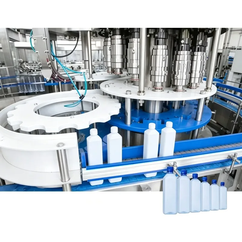 Customized 3 In 1 Fully Automatic 3 In 1 Drinking Water Filling And Capping Machines Bottling Water Filling Production Line