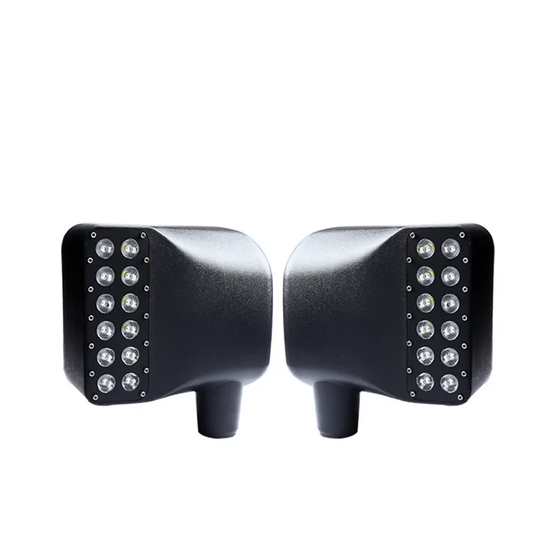 

Светодиодный указатель поворота для Jeep 07-18 JK JKU Для wrangler 07-17 JK JKU JK Корпус светодиодного бокового зеркала Янтарный указатель поворота Белый DRL