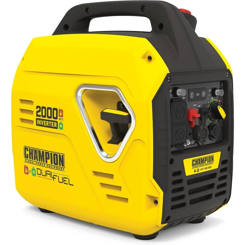 

Power Equipment 2000-Watt Dual Fuel Ultralight Portable Inverter Generator with Quiet Technology