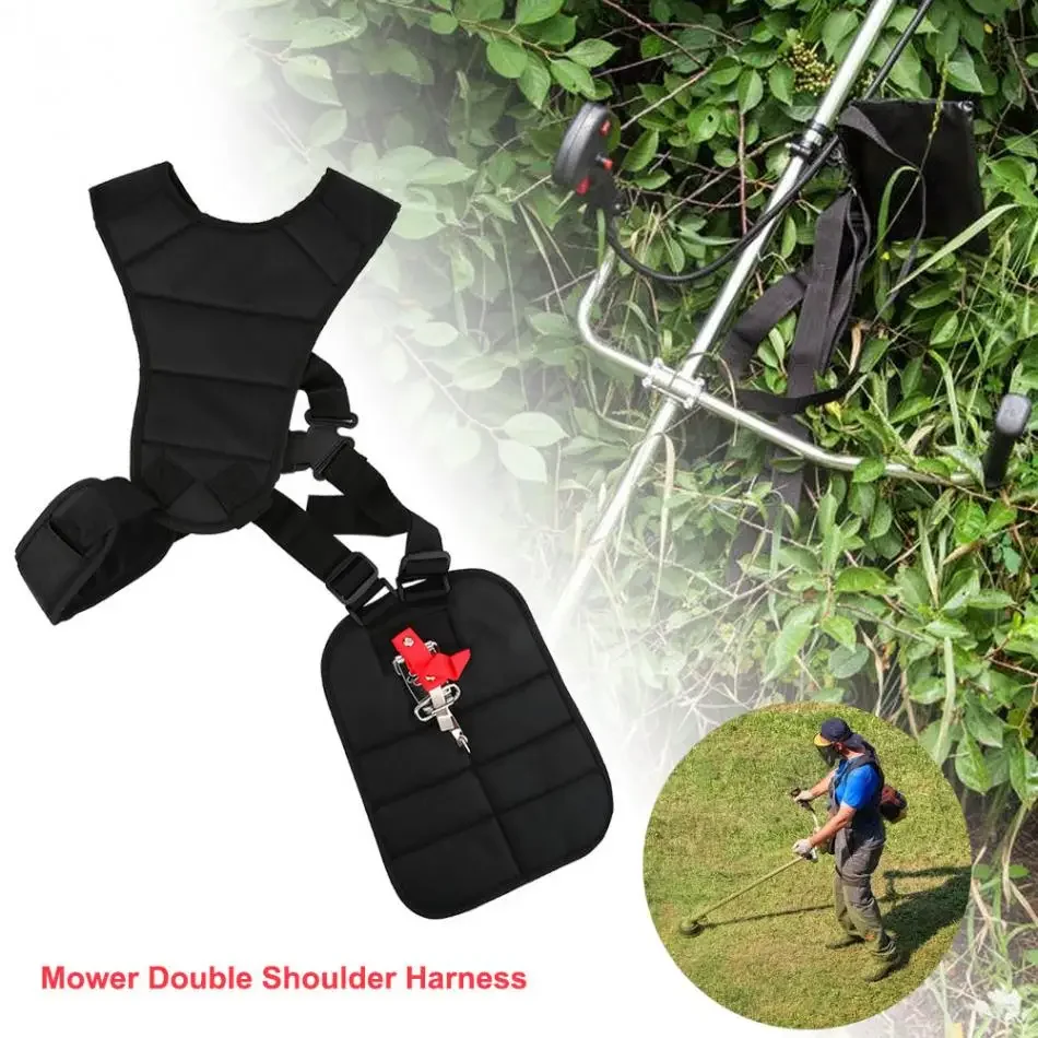 

Strimmer Padded Belt Double Shoulder Harness Strap for Brush Cutter and Trimmer