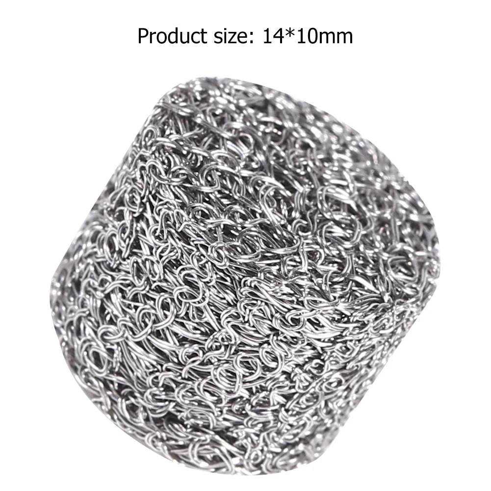 10Pcs Foam Cannon Lance Mesh Filter Replacement Filter Lance Mesh Tablet Stainless Steel Strainer Net Filter for Foam Generator