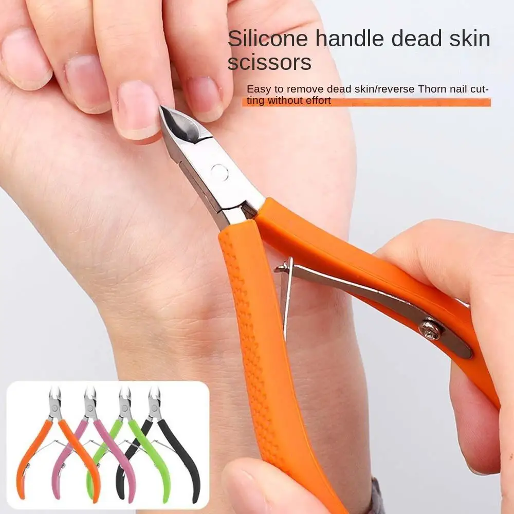 

Nail Pliers Dead Skin Cuticle Nail Nipper Stainless Steel Manicure Tools Dead Skin Nipper Scissors Fingernail Trimming Tool