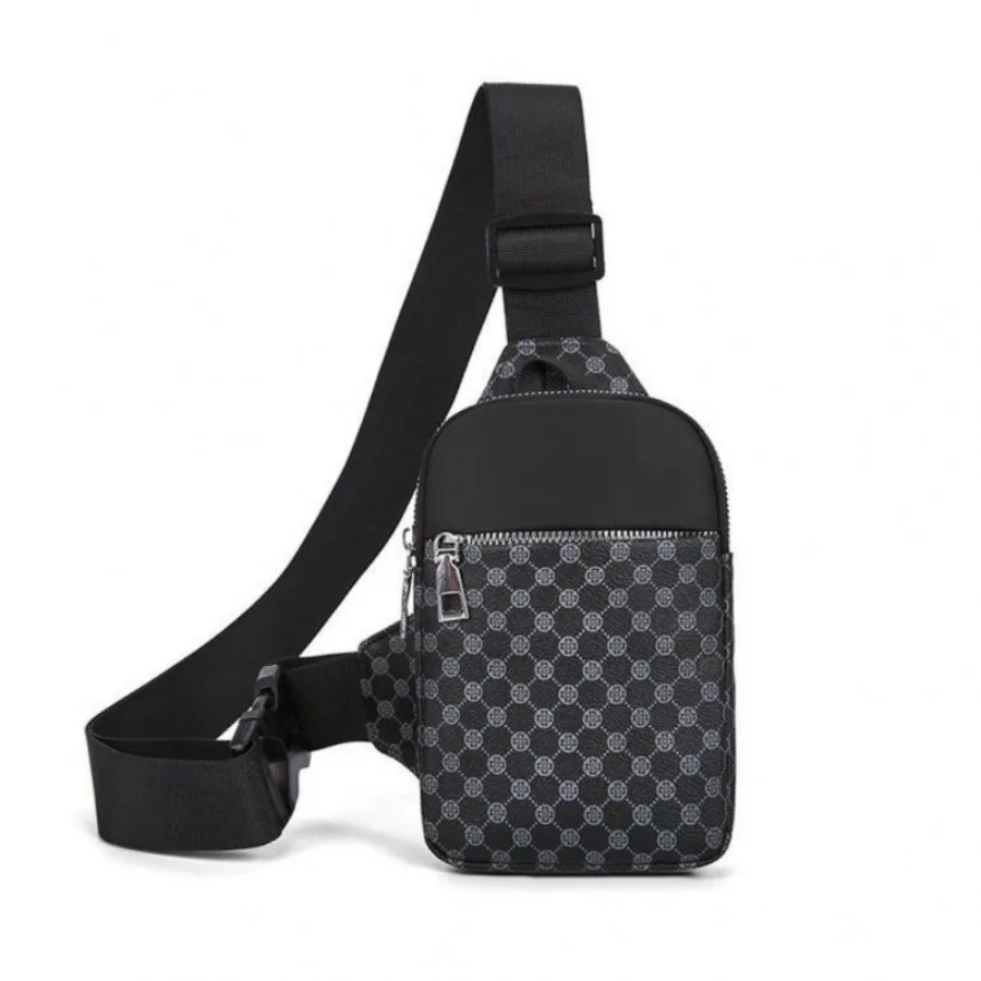 

【Новый стиль】Новая нагрудная сумка из кожи с эффектом патины, мужская повседневная сумка для мобильного телефона, простая ретро-сумка для путешествий, сумка через плечо.