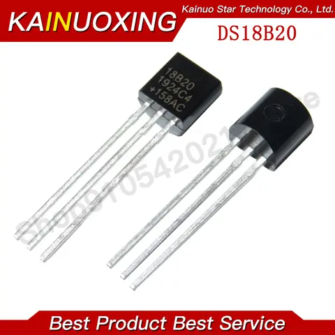 10pcs DALLAS DS18B20 18B20 TO-92 Programmable digital thermometer/temperature sensor temperature acquisition