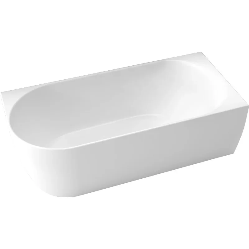 

Acrylic light luxury household double bathtub hotel deep bubble thickened single