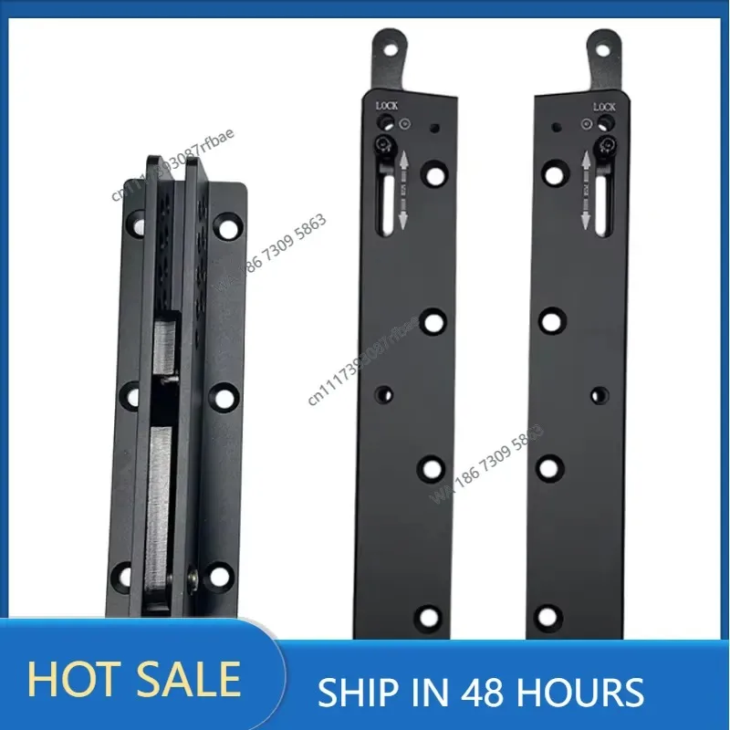 Aluminum Linear Array Speaker Hanging Bracket, Aluminum Profile Hanging Accessory for Line Array Audio Cabinet