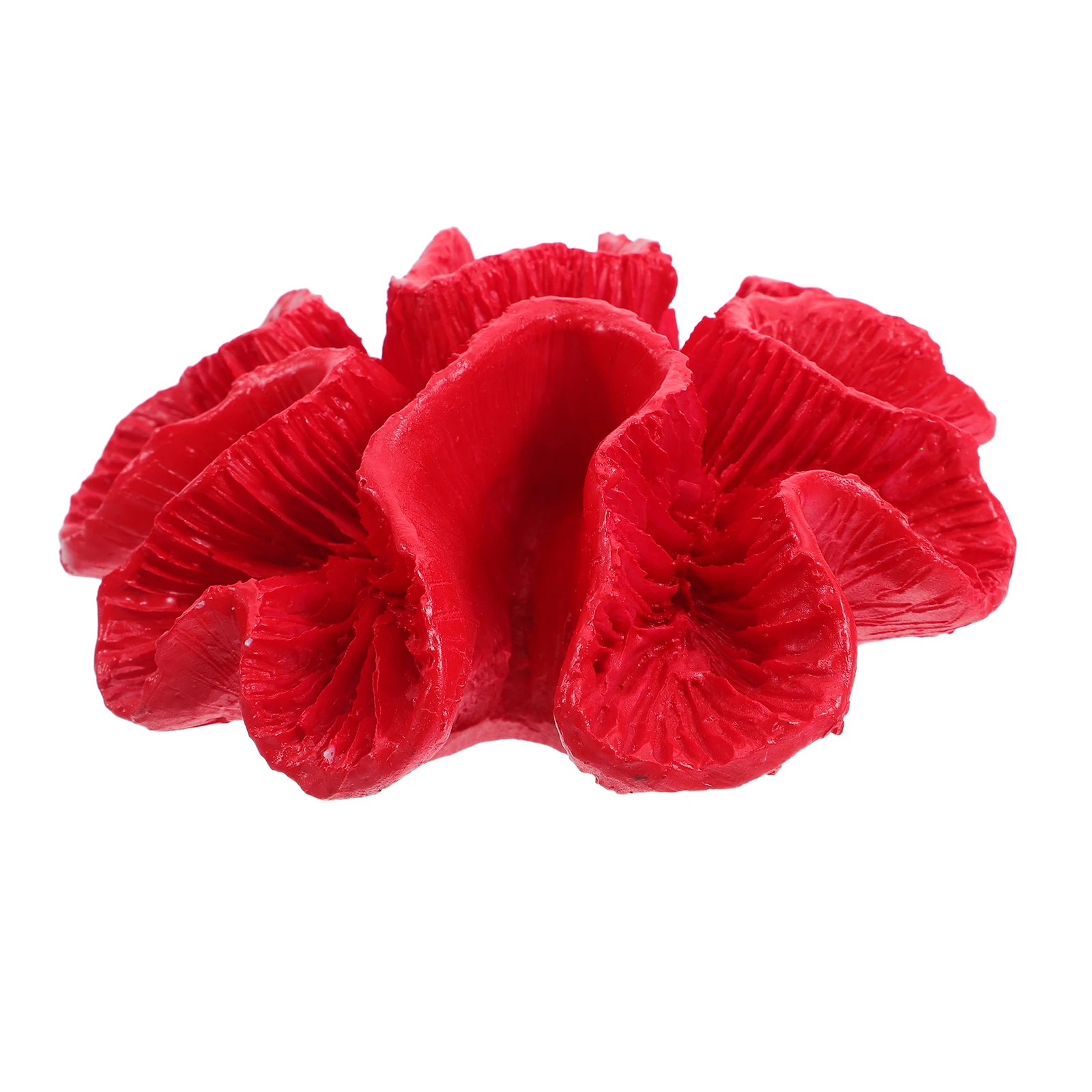 

1pc Simulation Coral Resin Aquarium Decor Fish Tank Landscape Underwater Ornament Coral Branch For Aquatic Pets Realistic Design