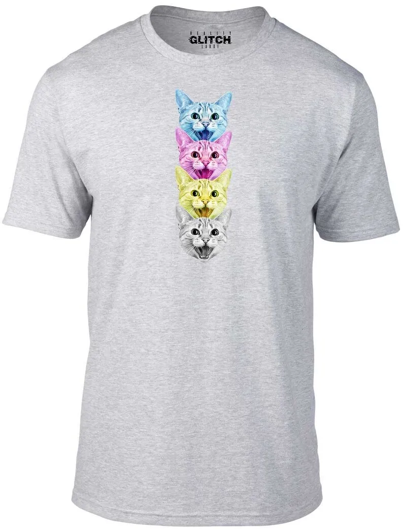 CMYK Cat T-Shirt