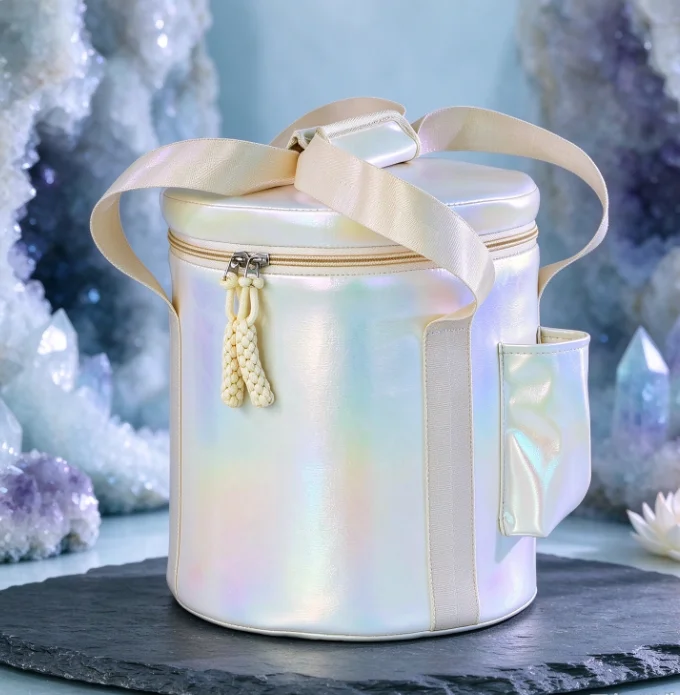 432Hz 6-7 Inch Crystal Singing Bowl Storage Bag for Spiritual Sound Healing Instruments