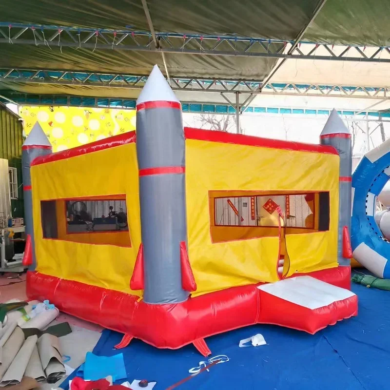 

For High-quality PVC children's inflatable moonwalk jumping castle