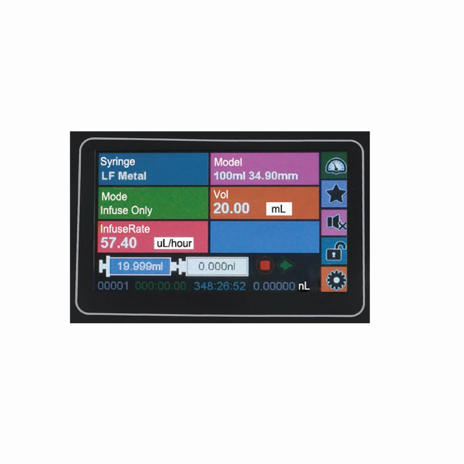 Peiqi سائل الرصاص TGD01 مختبر الدقة ارتفاع ضغط S P ماكس 214.915 مل / دقيقة