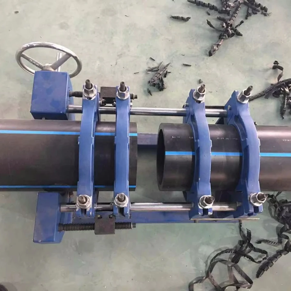 

250mm Manual Butt Fusion for Plastic Pipes Hot Melt Welder for Polyethylene Material