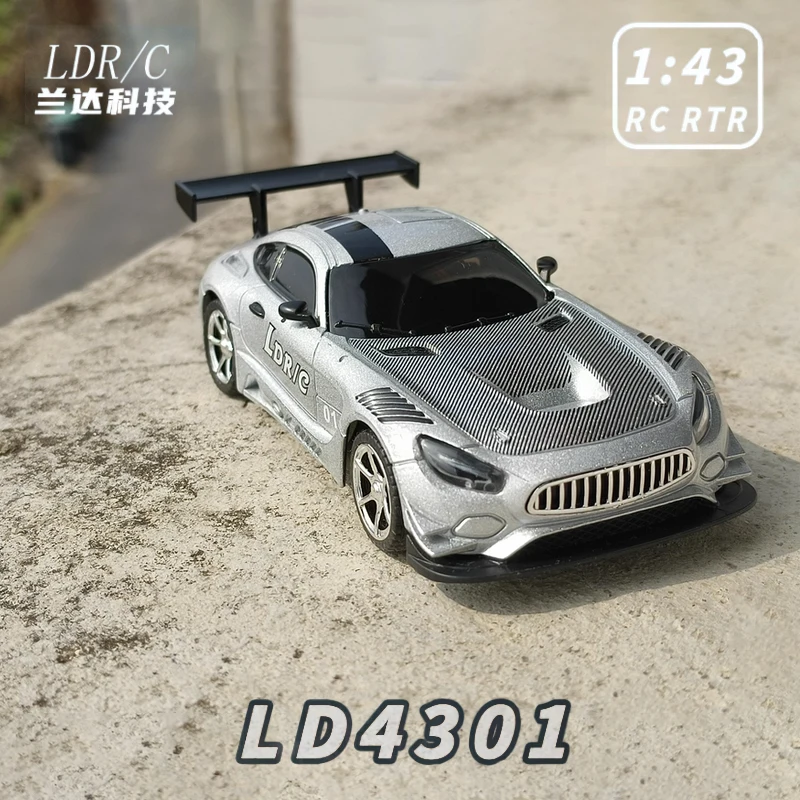 

Радиоуправляемая модель автомобиля LDR/C LD4301 в масштабе 1:43, полноприводная дрифт-машина 2.4G, миниатюрная гоночная модель AMG для настольных гонок, детская игрушка на радиоуправлении