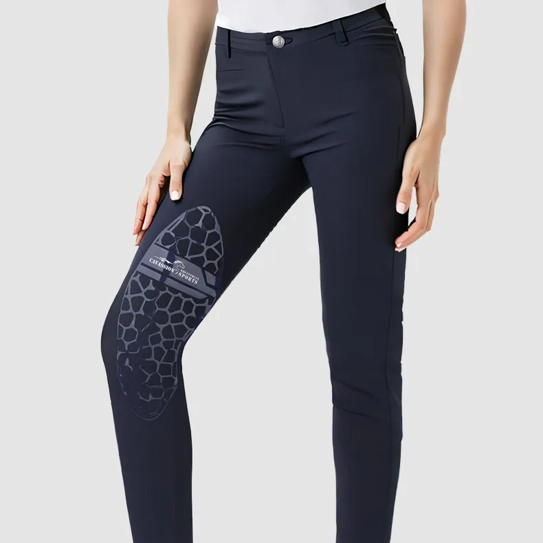 Cavassion Semi-silicone Breeches Equestrian Knight Clothing For Men And Women All Year Round