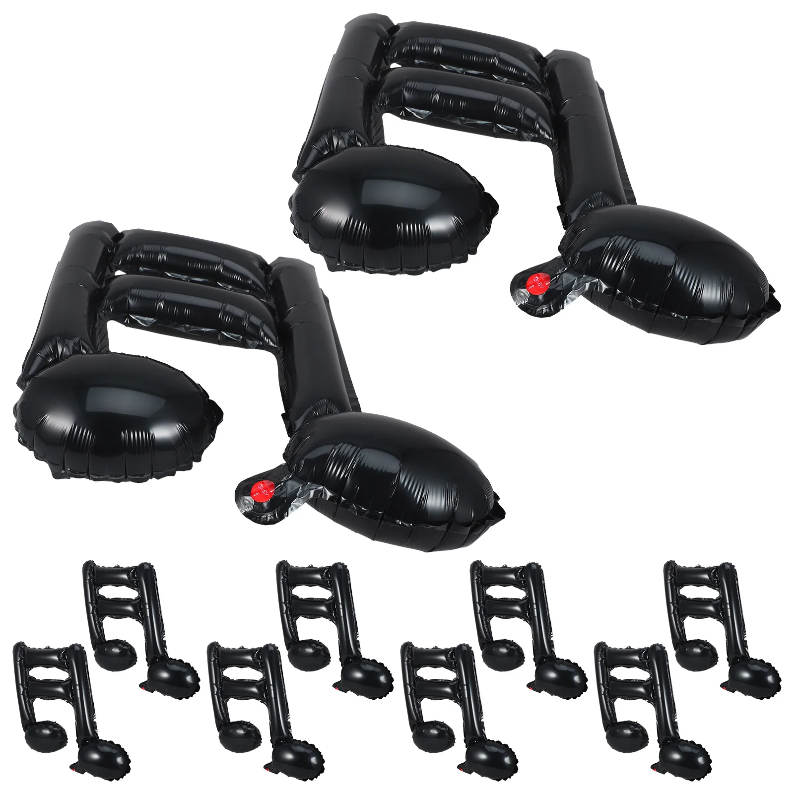 

10Pcs Musical Note Balloons Inflatable Aluminum Film Party Decorations for Birthday Wedding Shower Musical Note Balloons