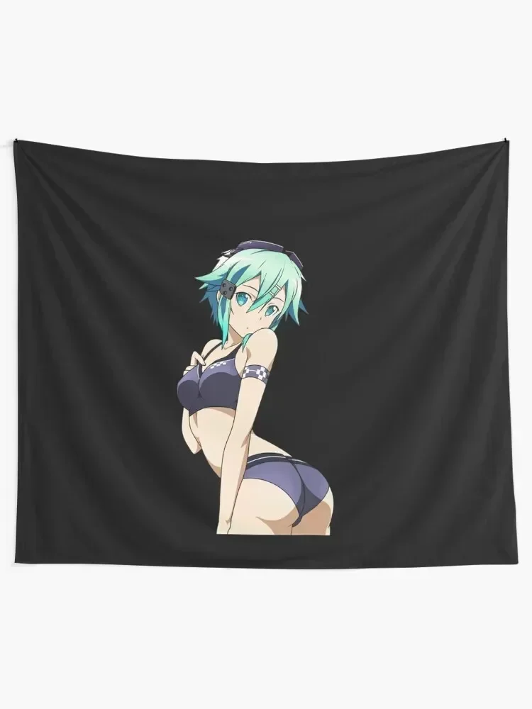 Sinon (Asada Shino) bikini ass Graphic . Tapestry On The Wall Decoration For Rooms Wallpapers Home Decor Tapestry