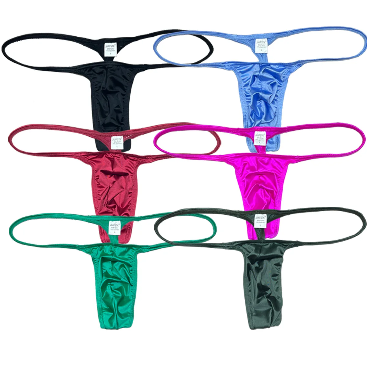 

Men's G-String Underwear Bulge Pouch Male Bikini Briefs Thong Breathable Ultrathin Beach Slip Sissy Panties Silky Sexy Low Rise
