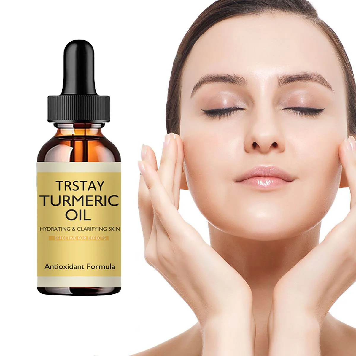 New Turmeric Oil Glow To Facial Lightening Serum For Black Brown Skin Leg Hand Body Whitening For Dark Skin Beauty Health