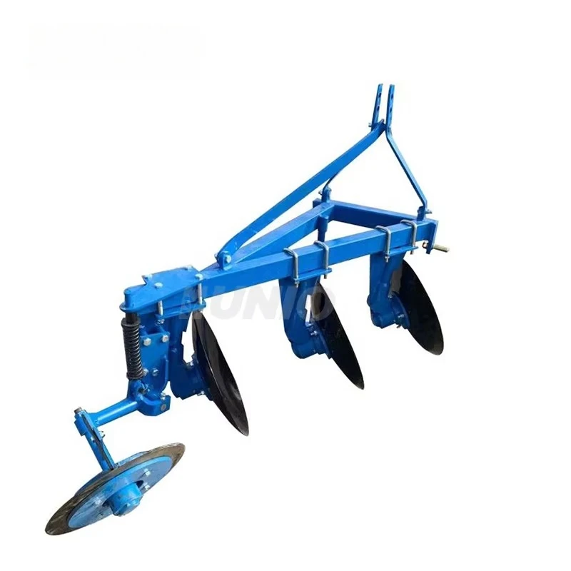 

Hot selling：Farm Equipment Mounted Heavy Disc Plough for 80HP 100HP Tractor