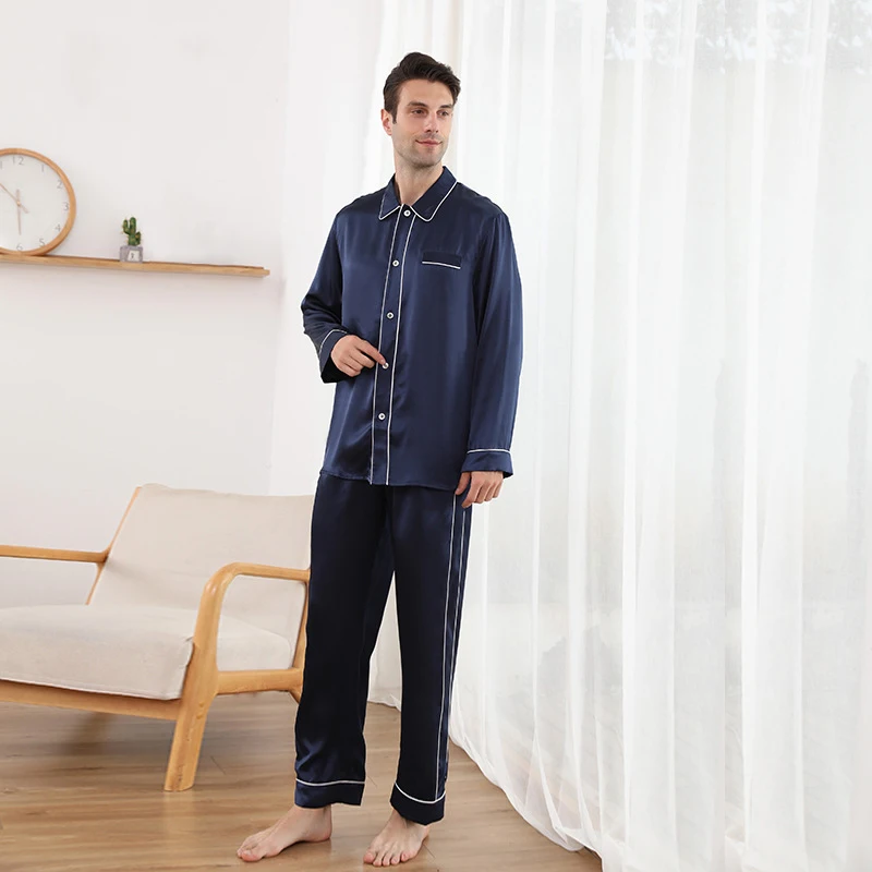 19 Momme Long Silk Pajamas Set