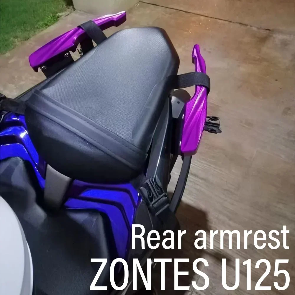 

New Fit ZONTES U125 U1 125 U155 U1 155 U 125 Motorcycle Accessories Rear Armrest Bracket Handrail Rear Passenger Armrest