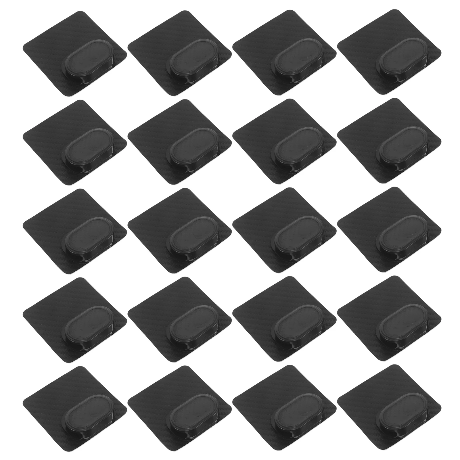 

Floor Mat Fixing Stickers Accessories Grippers Black Plastic Automotive Fasteners