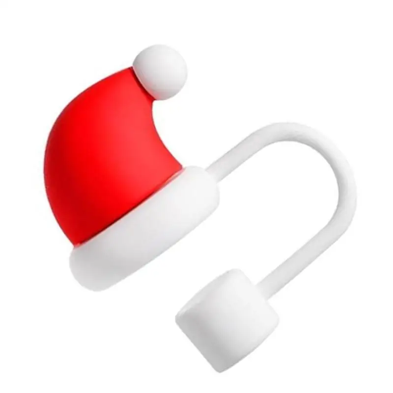 

G6KF 3 Pcs Silicone Straw Cover Cap Drinking Straw Tip Lids Reusable Straw Cap Plug