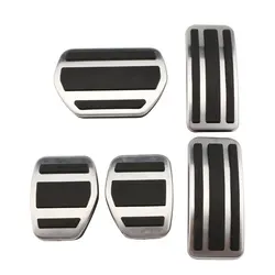 Stainless Steel Gas Pedal Pad Cover for Peugeot 207 301 307 208 2008 308 408 for CITROEN C3 C4 for DS 3 4 6 DS3 DS4 DS6 ACC.