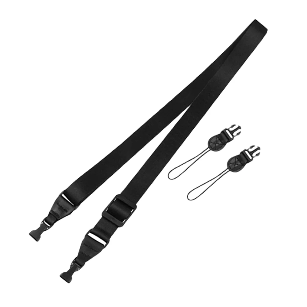 

Adjustable Camera Strap Laptop Black Protective Case Padded Cross Shoulder Bag Straps Long Rope Soft Wide