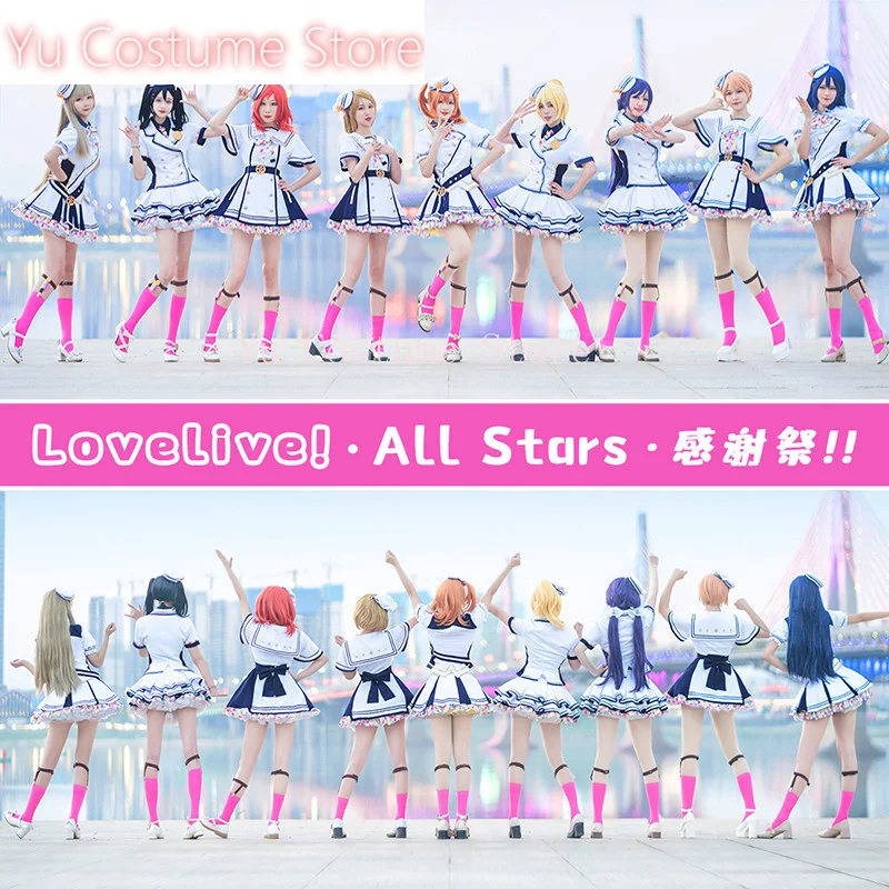 

Yu Costume LoveLive Sunshine!! School Idol All Stars 2020 Festival Ayase Eli Takami Chika Uehara Ayumu Cosplay Costume Dress