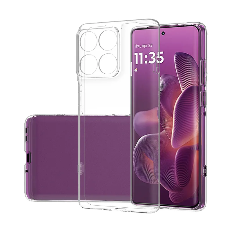 Phone Case for Motorola Moto Edge 60 Pro Fusion Stylus 60s 60Pro 5G Coque Soft Crystal Clear Ultrathin Silicone Back Cover Funda