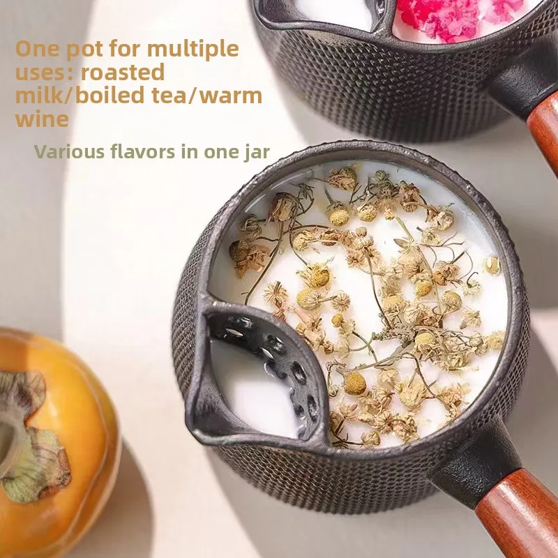 

0.6L Around The Stove To Make Tea Cast Iron Pot Can Roast Tea Pot Brewing Teapot Brewing Teapot Iron Teapot Tea Set