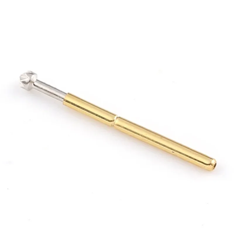 Imagem -02 - Spring Test Probe Brass Tube Spring Test Pin 23.7 mm Diâmetro 1.36 mm Pogo Pin P160-lm Cabeça 4.0 mm Test Tool 100 Pcs P160-lm8