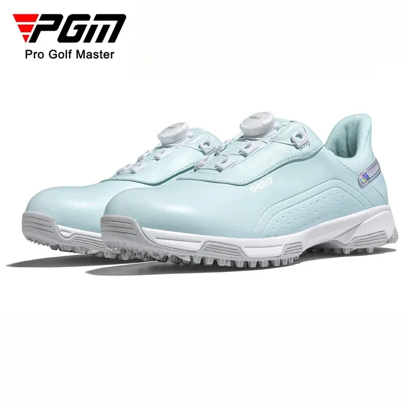 

PGM Women Golf Shoes with Waterproof and Anti Slip Knobs, Comfortable and Casual Sports Sneakers XZ331