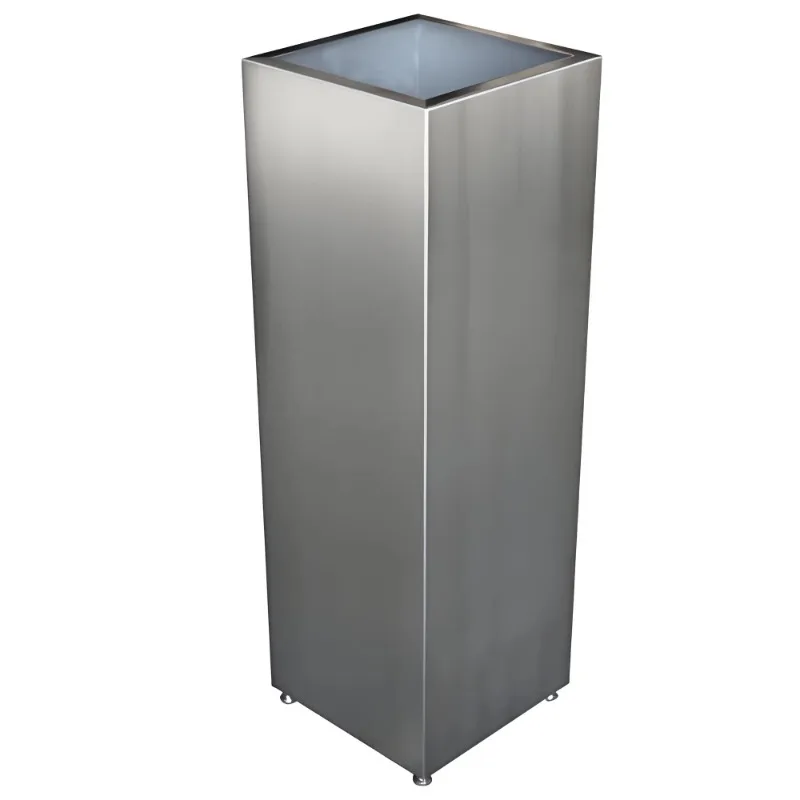 

Custom 304 stainless steel rectangular flower box flower pot for gardening